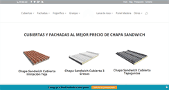 Desktop Screenshot of chapasandwich.com